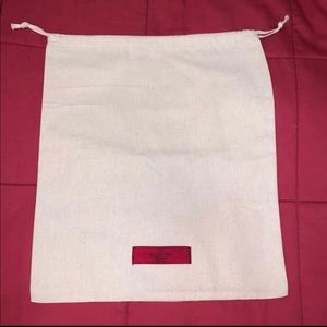Valentino dust bag. Beige. Red label